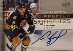 Premier Signature Legends Cam Neely