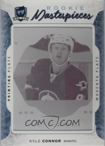 Rookie Plates Black Diamond Relics Magenta Kyle Connor