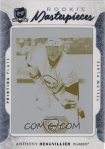 Rookie Plates Yellow Trilogy Anthony Beauvillier