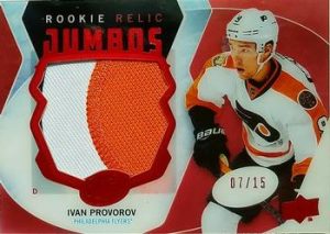 Rookie Relic Jumbo Red Patch Ivan Provorov