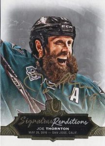 Signature Renditions Auto Joe Thornton