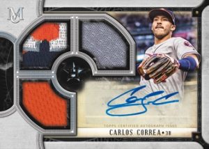 Signature Swatches Triple Relics Carlos Correa