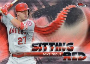 Sitting Red Mike Trout