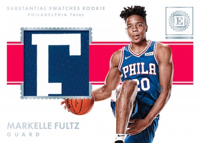 Substantial Swatches Rookies Markelle Fultz