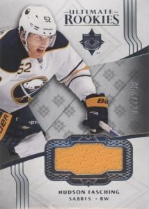 Ultimate Rookie Silver Jersey Hudson Fasching