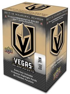 2017-18 UD Vegas Golden Knights Inaugural Season