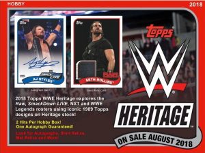 2018 Topps WWE Heritage