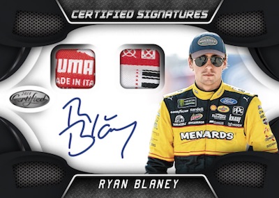 Certified Signatures Swatches Black Ryan Blaney