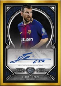 Framed Autos Lionel Messi
