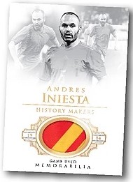 History Makers Relics Andres Iniesta