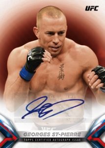 Knockout Autos Red Georges St-Pierre