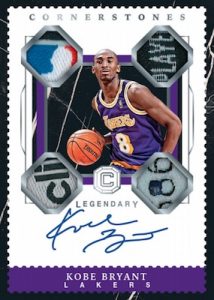 Legendary Cornerstones Auto Relic Onyx Kobe Bryant
