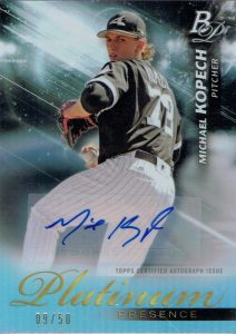 Platinum Presence Auto Michael Kopech