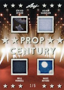 Prop Century 4 Relics David Spade, Adam Sandler, Will Ferrell, Mike Myers