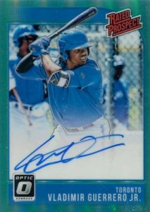 Rated Prospect Signatures Vladimir Guerreo Jr