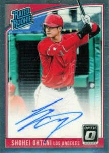 Rated Rookie Signatures Shohei Ohtani