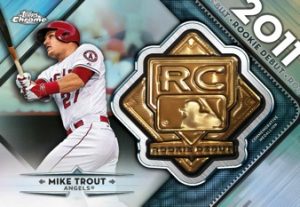 Rookie Debut Manufactured Medallions Mike Trout