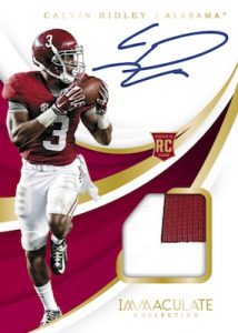 Rookie Patch Auto Calvin Ridley