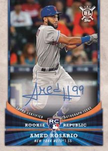 Rookie Republic Auto Amed Rosario Rookie Republic Auto Amed Rosario