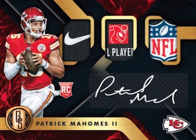 Rookie Triple Jersey Auto Prime Tag Mock Up