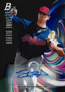 Top Prospects Auto Shane Bieber