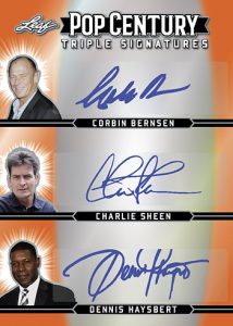 Triple Signatures Corbin Bernsen, Charlie Sheen, Dennis Haysbert