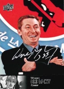 Ultimate Legends Hall of Fame Auto Wayne Gretzky