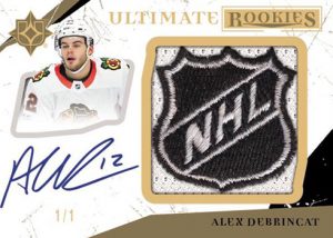 Ultimate Rookies Shield Auto Alex DeBrincat