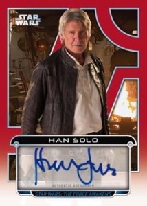 Autographs Han Solo