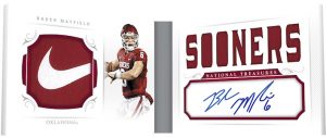 Combo Player Signature Booklet Baker Mayfield