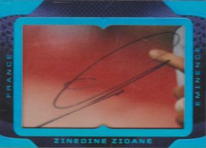 Cut Signatures Zenedine Zidane