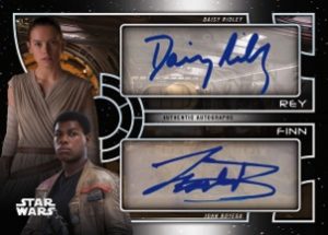 Dual Autographs Rey, Finn
