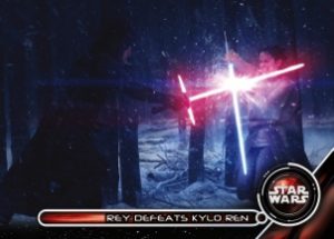 Galactic Moments Rey Defeats Kylo Ren