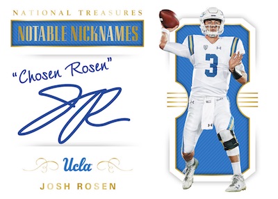 Notable Nicknames Josh Rosen