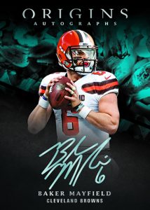 Origins Autographs Baker Mayfield Origins Autographs Baker Mayfield