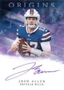 Rookie Autographs Josh Allen Rookie Autographs Josh Allen