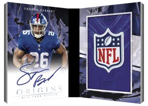Rookie Booklet Shield Auto Saquon Barkley Rookie Booklet Shield Auto Saquon Barkley
