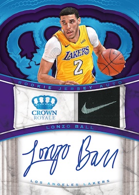 lonzo ball autographed jersey