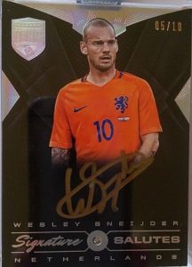 Signature Salutes Wesley Sneijder