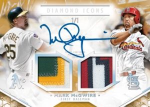 Single Player Dual Team Auto Relics Mark McGwire Single Player Dual Team Auto Relics Mark McGwire