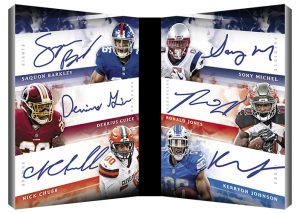 Six Star Signatures Saquon Barkley, Derrius Guice, Nick Chubb, Sony Michel, Ronald jones, Kerryon Johnson Six Star Signatures Saquon Barkley, Derrius Guice, Nick Chubb, Sony Michel, Ronald jones, Kerryon Johnson