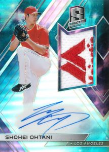 Spectra Rookie Jersey Auto Shohei Ohtani