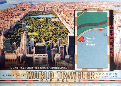 World Travler Map Relics Central Park