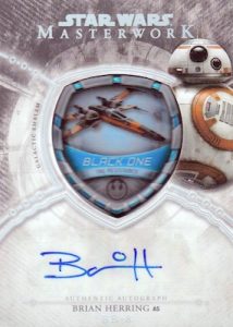 Auto Commemorative Vehicle Patch Black One, Brian Herring as BB-8