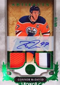 Base Auto Emerald Material Connor McDavid Base Auto Emerald Material Connor McDavid