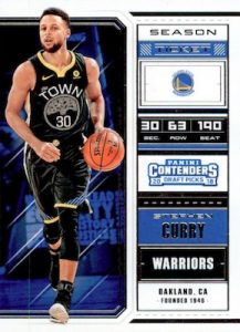 Base Season Ticket Variation Stephen Curry Base Season Ticket Variation Stephen Curry