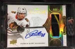 Borderless Base Auto Relic Patrick Kane Borderless Base Auto Relic Patrick Kane