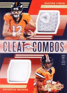 Cleat Combos Relics Paxton Lynch, Devontae Booker