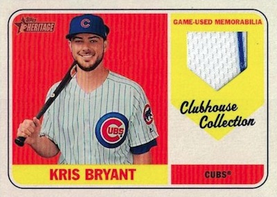Clubhouse Collection Relics Kris Bryant
