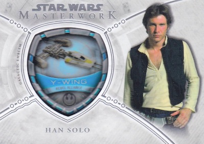 Commemorative Vehicle Patch Y-Wing, Han Solo